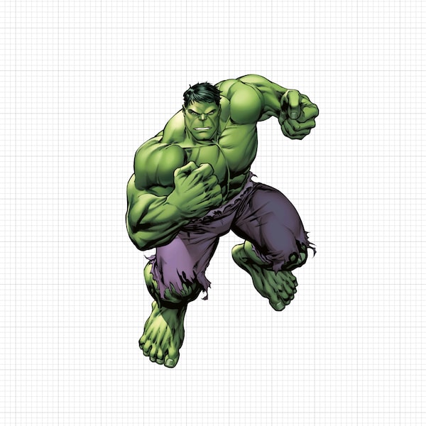 Hulk PNG - Instant Digital Download