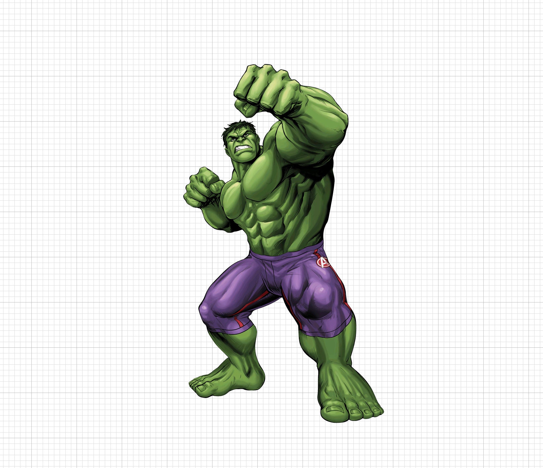 Hulk Mens Pull-Over Hoodie - Incredible Retro Pose Lapel and Back (Medium)  - Walmart.com