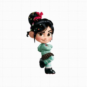 Vanellope Von Schweetz - Wreck it Ralph - PNG - デジタルダウンロード
