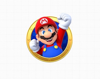Super Mario PNG - Digital Download