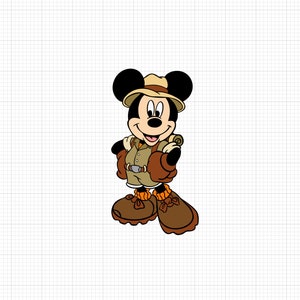 Mickey Safari SVG - Digital Download