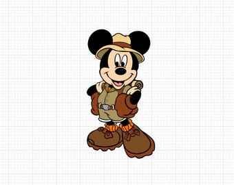 Mickey Safari SVG - Digital Download