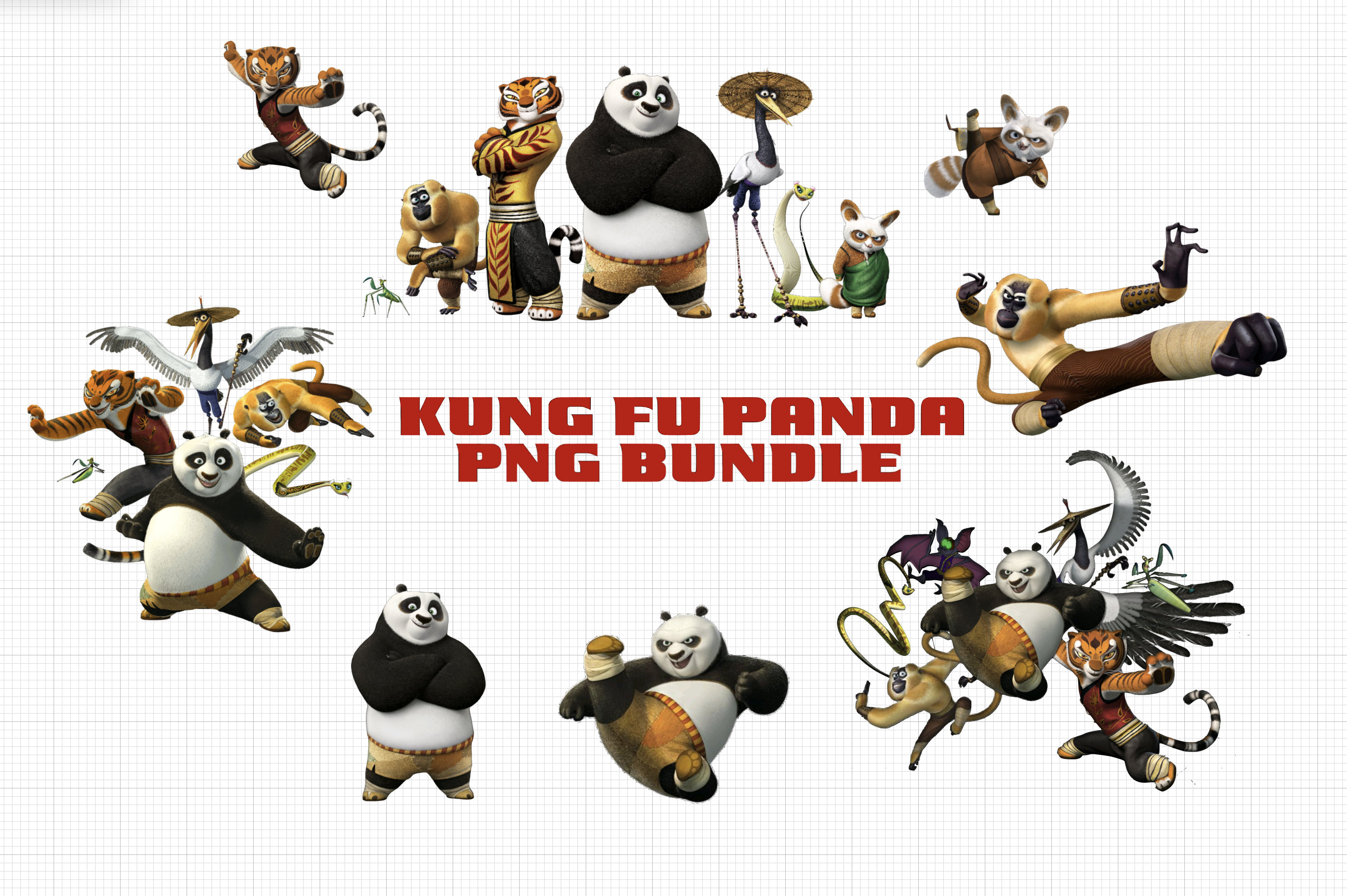 Kung Fu Panda PNG Bundle - Etsy Finland Kung Fu Panda PNG Bundle - Etsy Finland