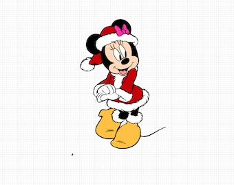Minnie Christmas SVG - Digital Download