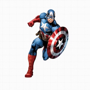Captain America - PNG - Download digitale
