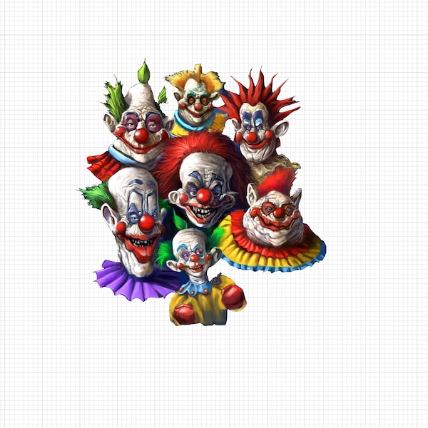 Killer Clowns - Etsy