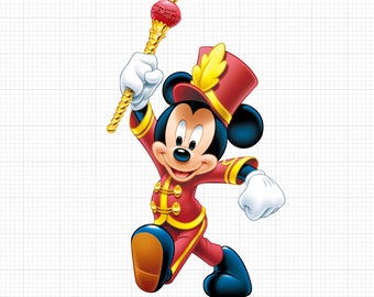 ミッキーマーチングバンド - PNG - デジタルダウンロード - Etsy 日本