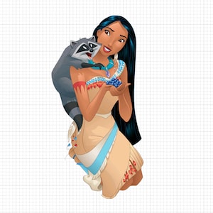 Pocahontas - PNG - Digital Download