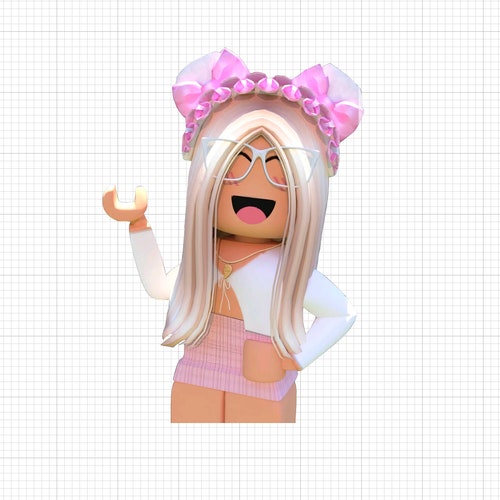 Roblox Girl PNG Digital Download Etsy Australia