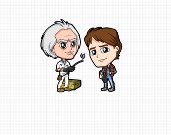 Back to the Future PNG - Digital Download