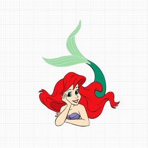 Ariel Petite Sirène PNG - Téléchargement numérique