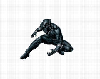 Black Panther PNG - Digital Download