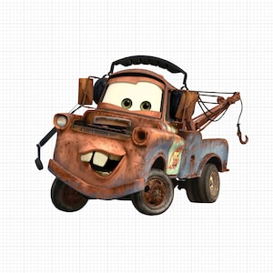 Mater Cars PNG - Digital Download