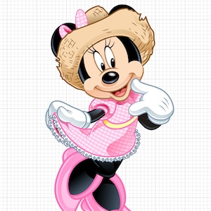 Minnie Mouse Farm PNG - Download digitale