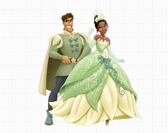 Princess Tiana - PNG - Instant Digital Download