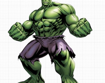 Hulk PNG - Digital Download