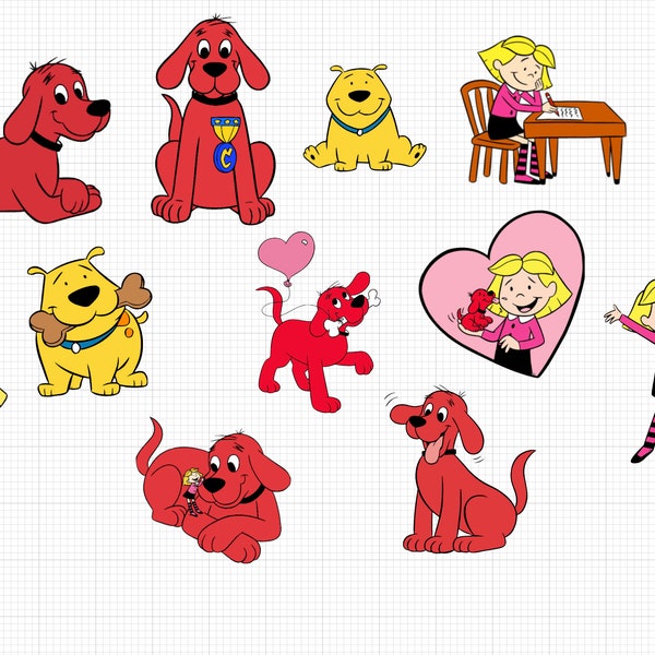 Clifford PNG Bundle