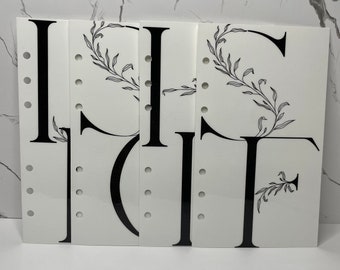Panel de control para carpeta de presupuesto A5 - Plantilla de hoja