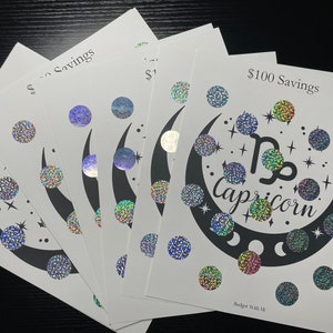 Zodiac Scratch Off Savings | Scratch and Save | Full Sized Challenge (Updated)