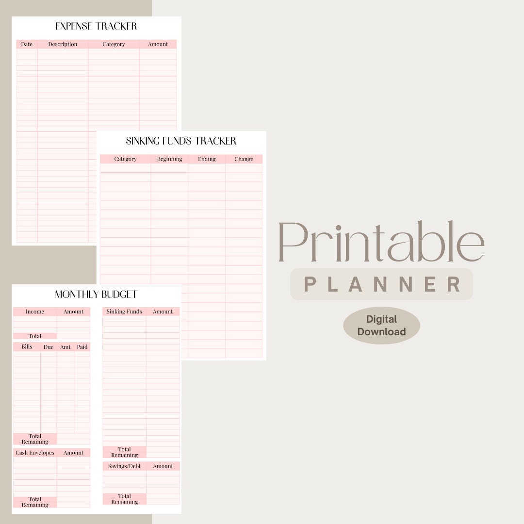 Budget Planner Printable Sheet | Budget Planning | Budget Template - Etsy