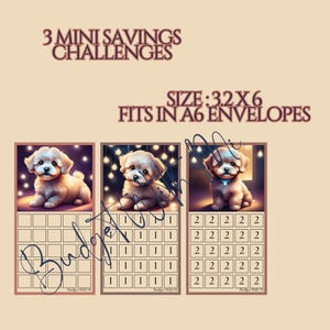 Défis économiques pour chiots miniatures | Défi Épargne | Téléchargement numérique
