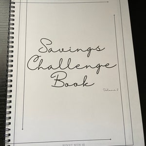 Savings Challenge Book | Color and Save | 2024 Savings Book