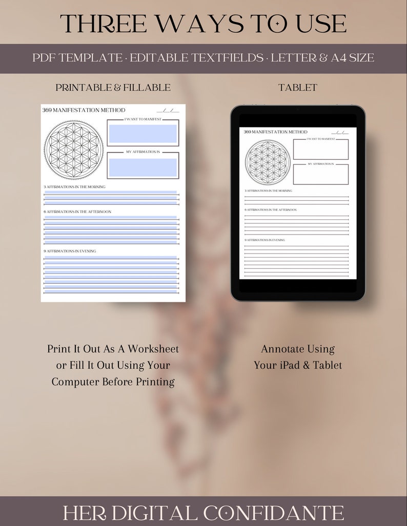 369 Manifest Journal | 369 Manifestation Journal | 369 Method | 369 ...