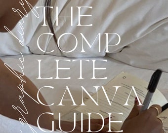 Canva Course with Master Resell Rights, Including Video Tutorials Done For You Canva Guide, How To Canva Tutorial Videos, Canva Guide