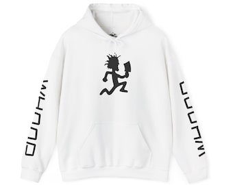 Juggalo Hoodie | Whoop Whoop sleeve graphic, Insane Clown Posse art
