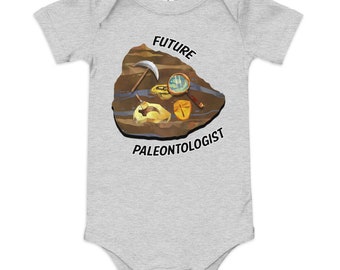 Future Paleontologist Baby short sleeve one piece
