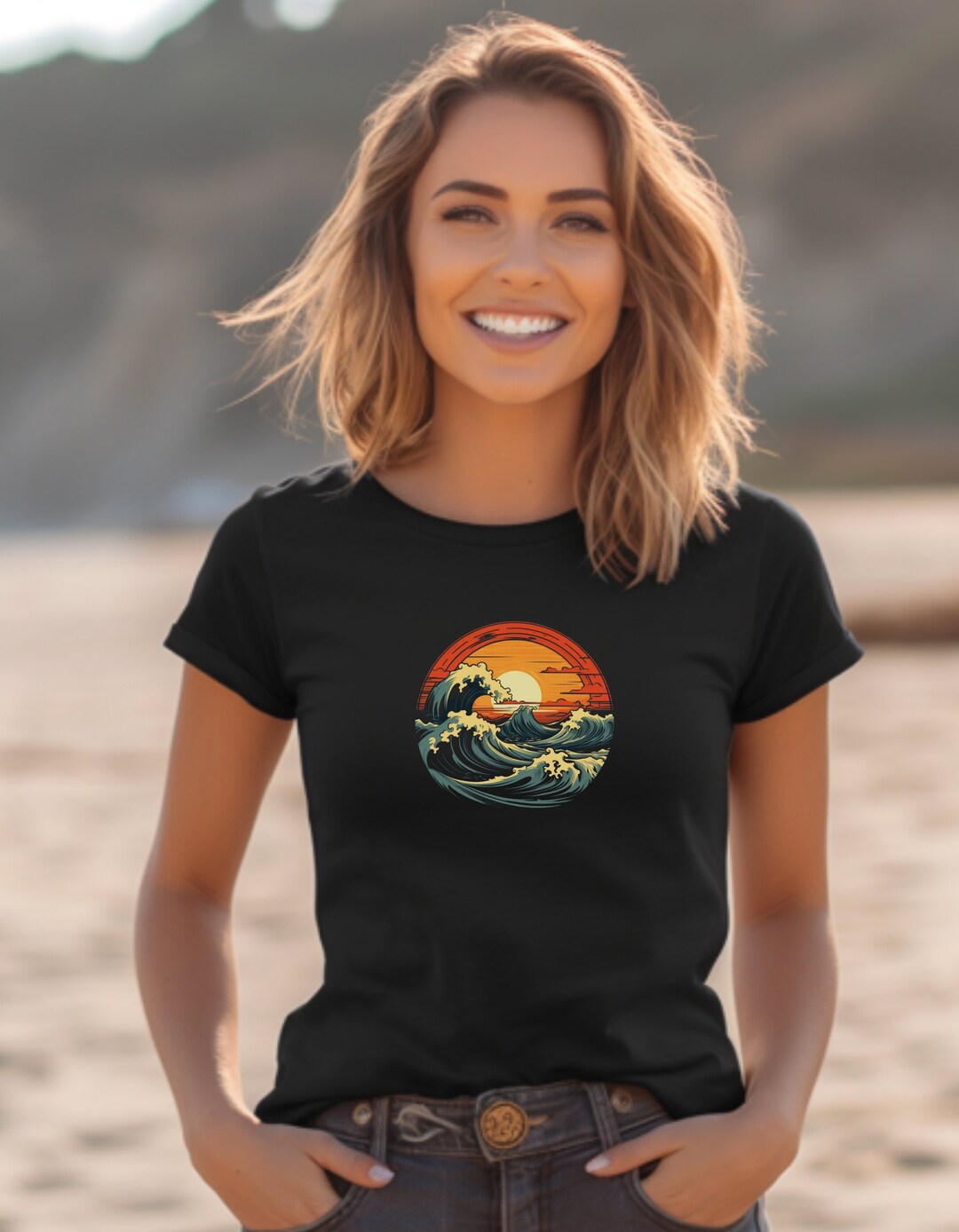 Vintage Sunshine Ocean Beach T-shirt Summer Trip Family - Etsy