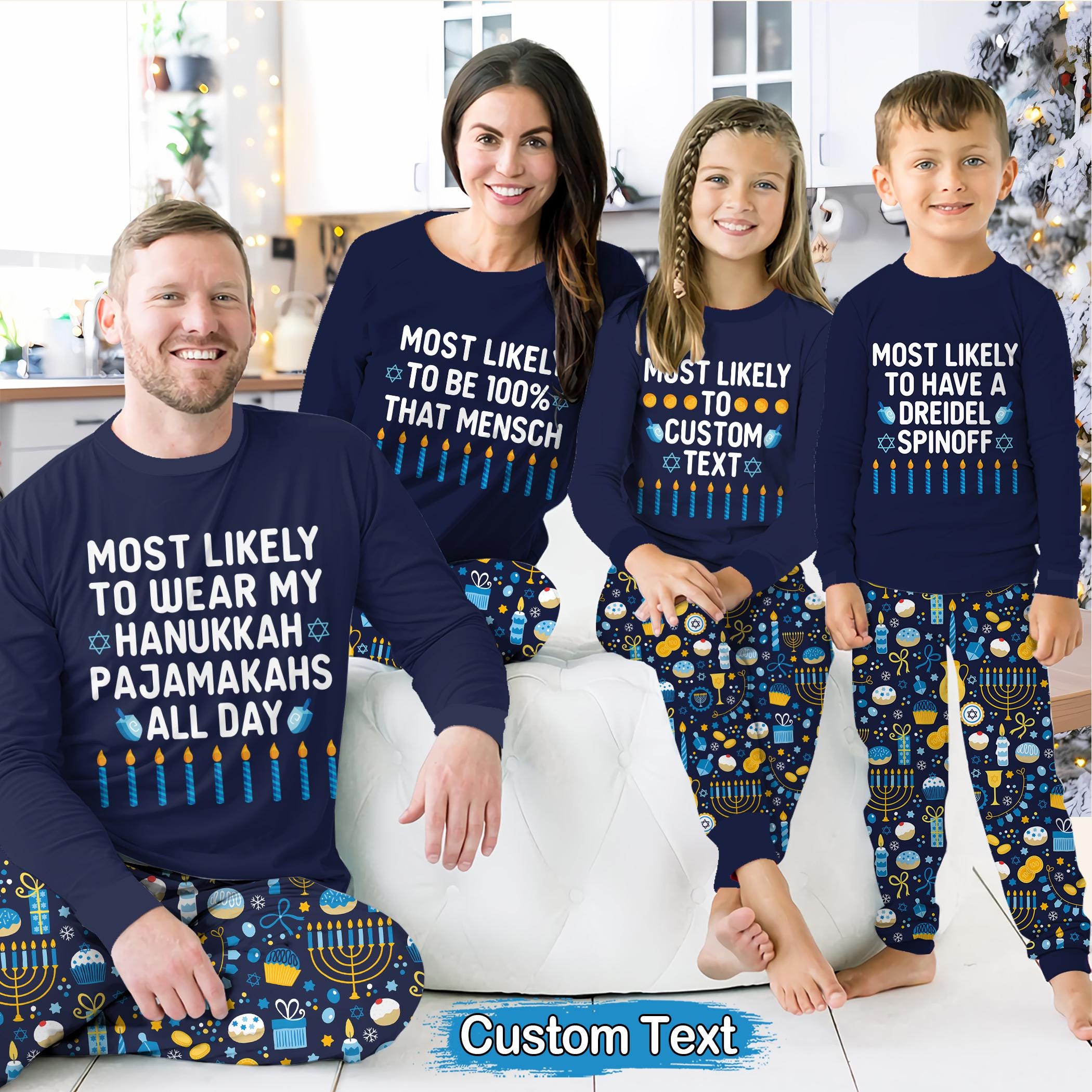 Hanukkah Pajamas Etsy Canada