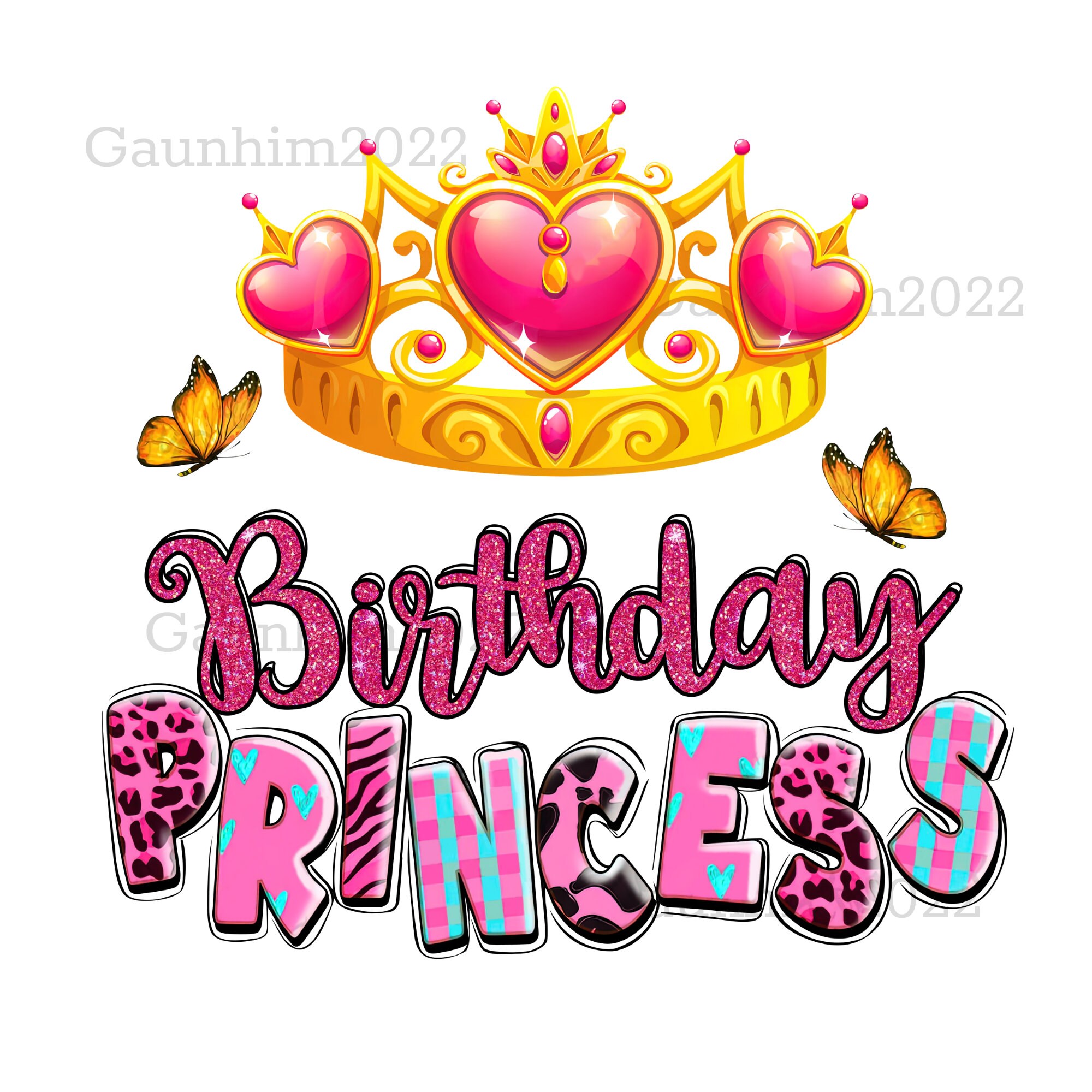 Birthday Princess Png, Princess Girl Png, Birthday Girl Png, Birth Day ...
