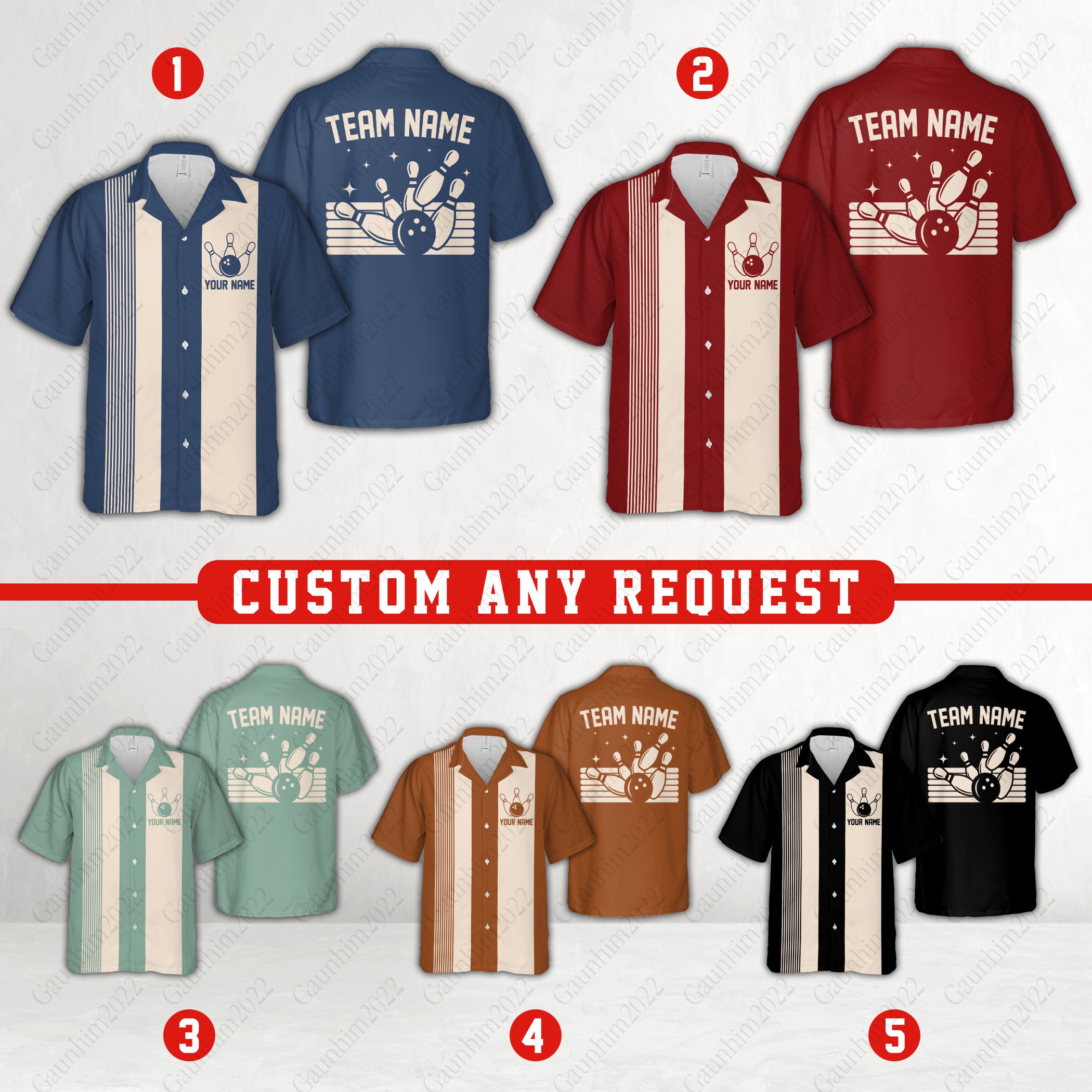 Camisa de boliche México