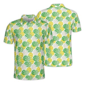 Retro Pickleball Polo Shirt, Men Women Pickleball Polo Shirt, Sleeveless or Short Sleeve, Matching Team Outfit, Gift For Pickleball Players