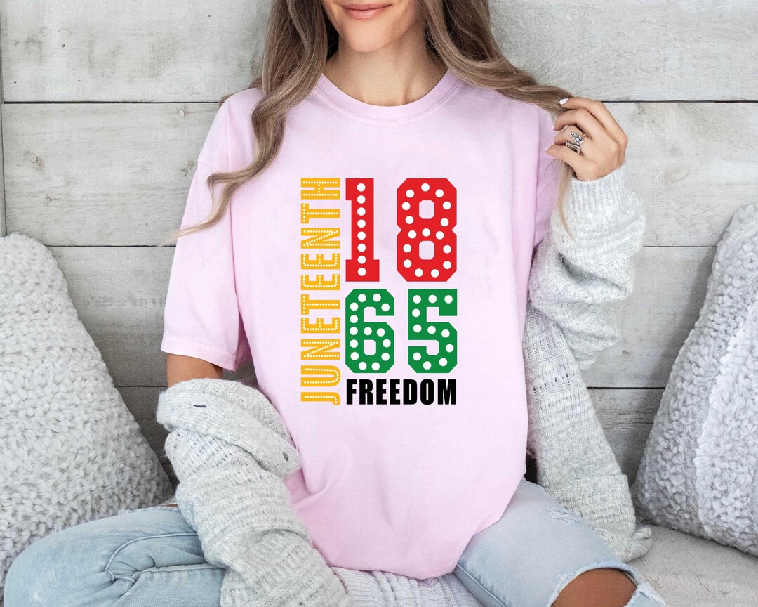 Emancipation Day Juneteenth Sweatshirt Celebrating Black Americna Freedom Since 1865 TS01 main image 1