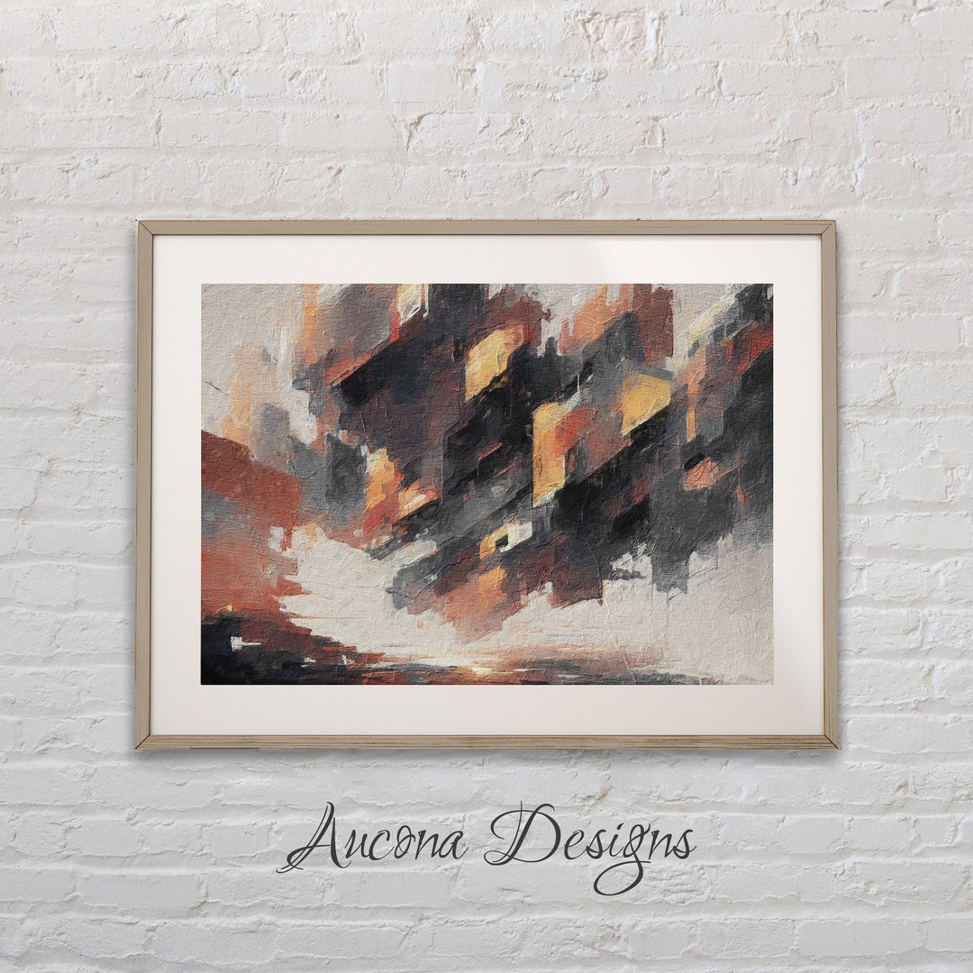 Abstract Digital Art Print Instant Download Printable Wall Art Modern Home Décor Minimalist
