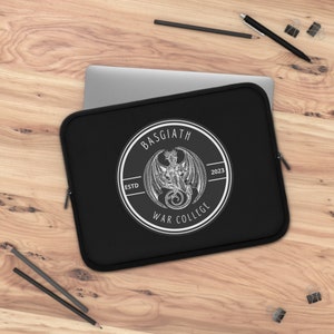 Basgiath War College, Rebecca Yarros, Fourth Wing Laptop Sleeve
