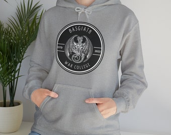 Fourth Wing, Basgiath War College, Rebecca Yarros College Gear - Unisex Heavy Blend™ Hooded Sweatshirt