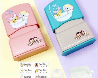 Children Student Uniform Custom Waterproof Clothing Name Seal Stamp + FREE GIFTS