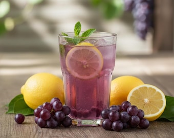 Lavender Grape Lemonade - All Natural