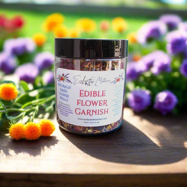 Edible Organic Flower Garnish