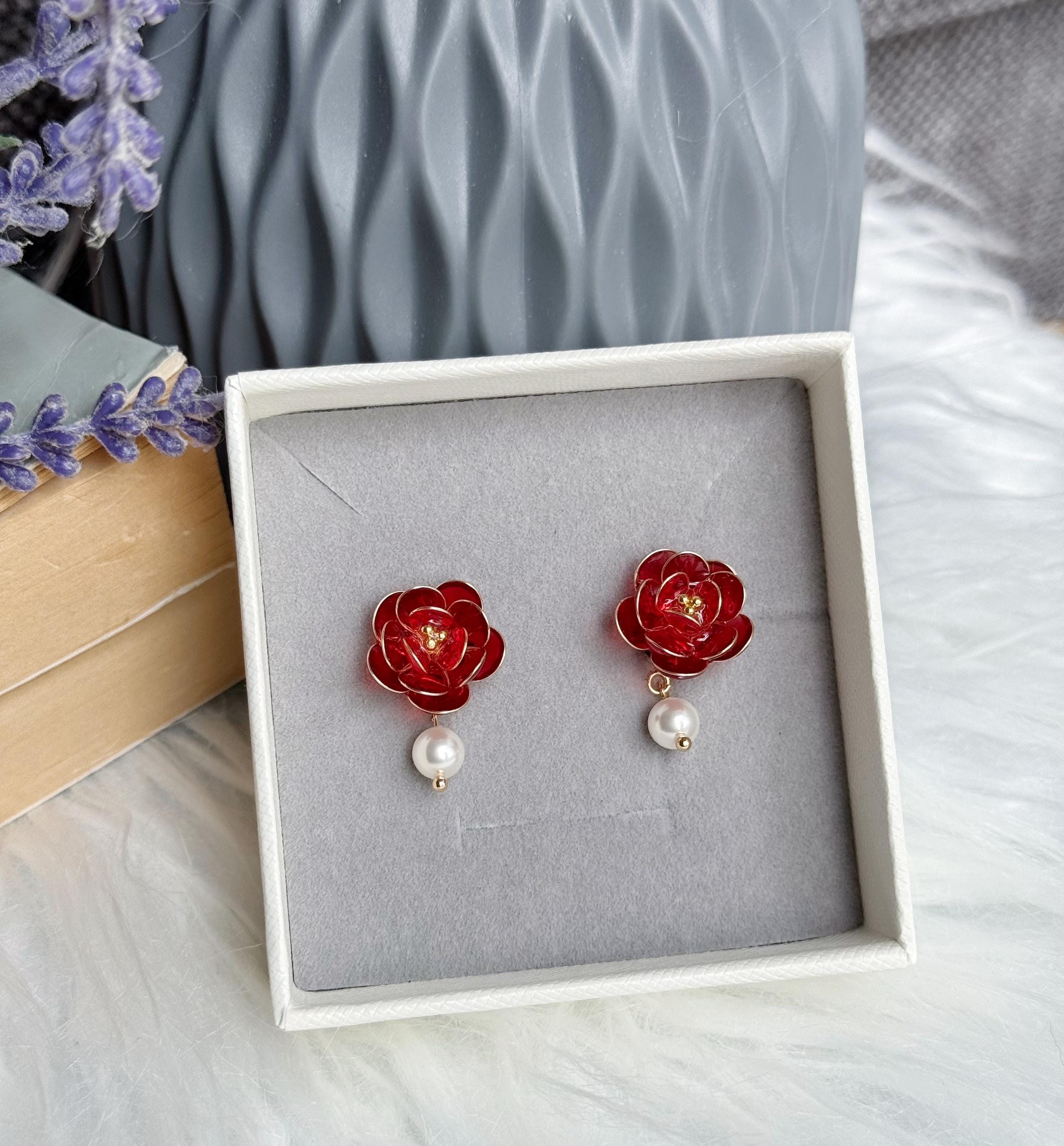 Chanel Button Earring