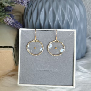 Resin Mustard Seed Earrings – Faith Jewelry, Christian Gift for Her 0.75 Inches