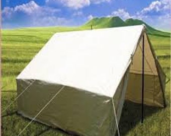 Tactical Shelter for Outdoor Enthusiasts | 4m x 3m Tent | Military White Tent | Army Outdoor Shelter | Military-Inspired Outdoor Retreat