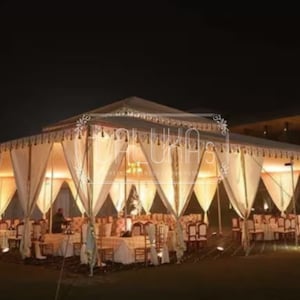 Luxury Mughal Tent | 30ft by 30ft Tent | Maharaja Tent | Pavilion Tent | Garden Tent