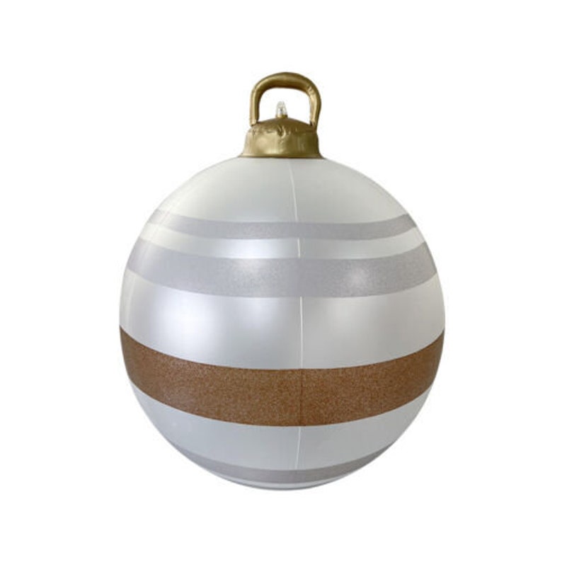 Extra Large Outdoor Christmas Ball Ornaments Giant Big Xmas Etsy