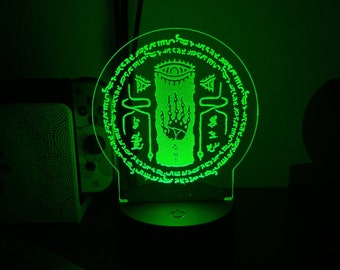 Legend of Zelda Tears of The Kingdom Zonai Shrine LED Night Light