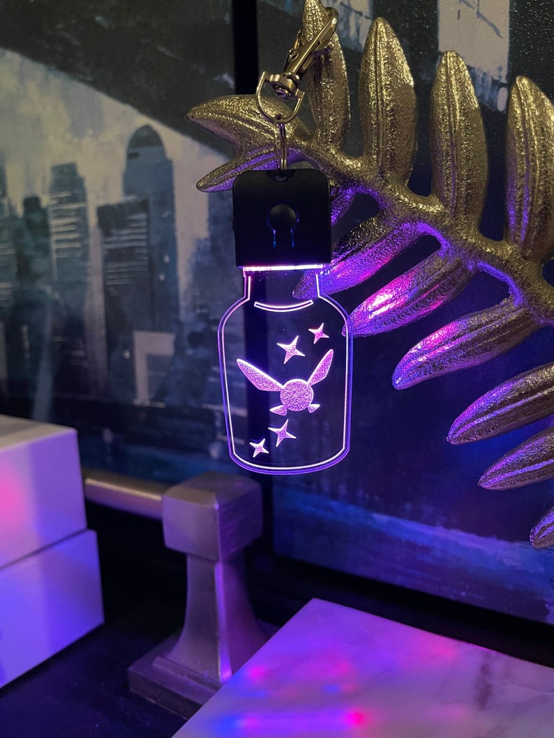 Legend of Zelda Tears of the Kingdom Fairy in a Bottle Light up LED