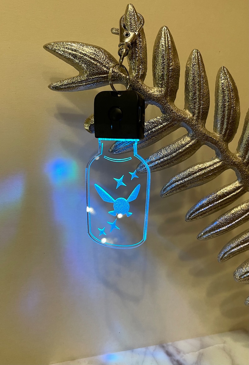Legend of Zelda Tears of the Kingdom Fairy in a Bottle Light up LED